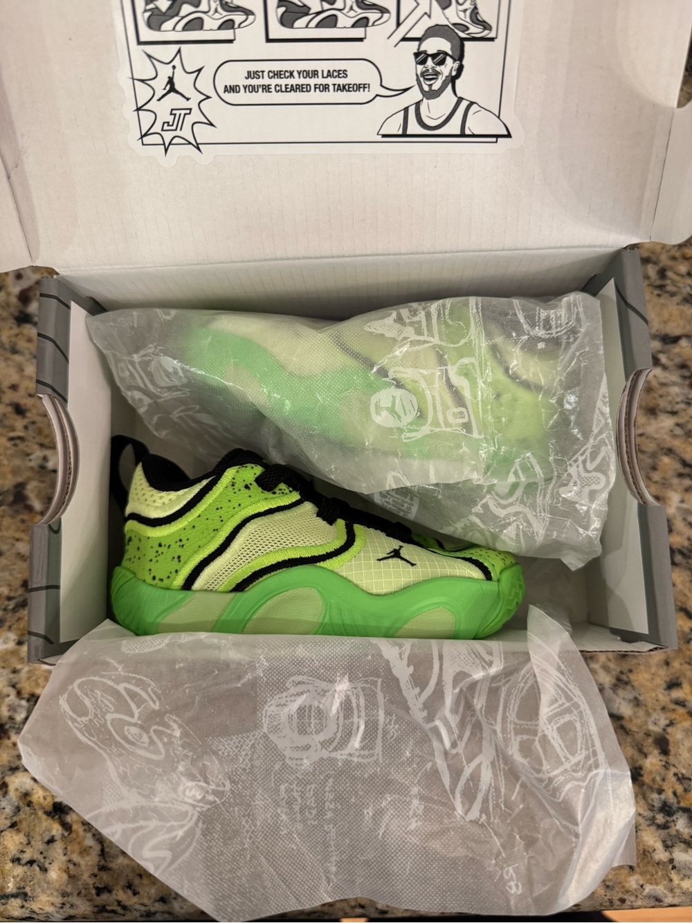 Jordan Tatum 3 Ghost Green/Black - Picture 2 of 4